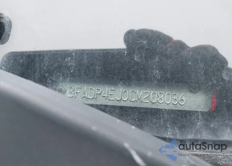 2012 Ford Fiesta Se z USA, uszkodzony, nr VIN 3FADP4EJ0CM208036